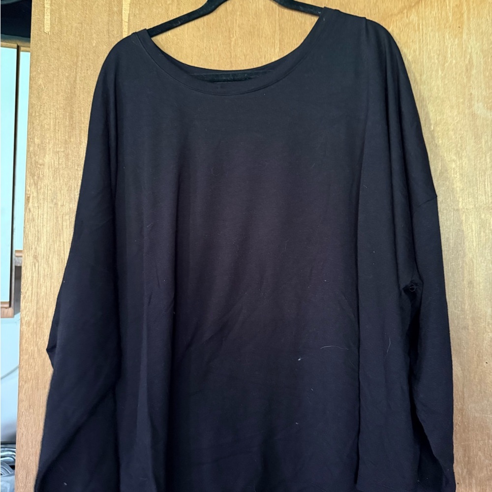 Crown Dark Brown Long Sleeve Top